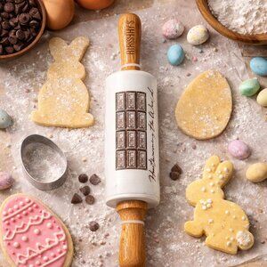 Hershey’s Mini Rolling Pin Cute Baking Gift Kitchen Decor Easter Basket